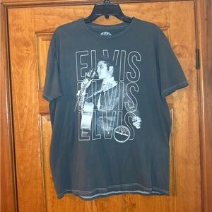 Elvis Presley Graphic Tee - Charcoal